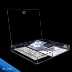 Caja de acrilico