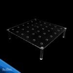 caja de acrílico
