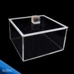 Caja de acrílico