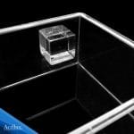 Caja de acrílico