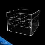 caja de acrílico