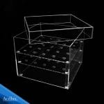 caja de acrílico