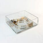 caja de acrilico con espejo