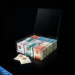 Caja para te de 9 compartimentos