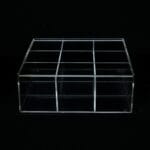 Caja para te de 9 compartimentos