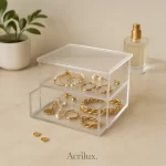 Caja Alhajero de acrilico
