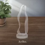 Virgen en acrílico