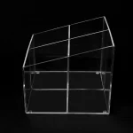Caja de acrílico para cosméticos resistente