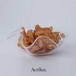 Charola fabricada en acrílico productos de acrílico