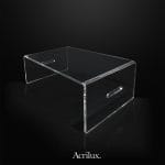 Mesa para cama con asas fabricado en acrilico