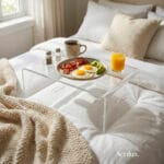 Mesa para Cama de acrílico con Asas - Imagen 2