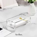 Servilletero de acrílico alargado venta