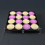 Caja para cápsulas de café para 16 capsulas